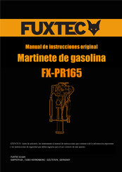 FUXTEC FX-PR165 Manual De Instrucciones Original