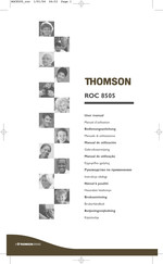 THOMSON ROC 8505 Manual De Utilización