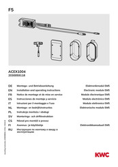 KWC EM5 Instrucciones De Montaje Y Servicio