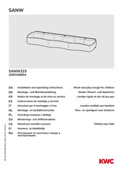 KWC SANW Serie Instrucciones De Montaje Y Servicio