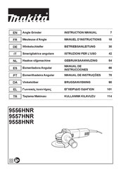 Makita 9556HNR Manual De Instrucciones