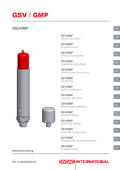 HYDAC International GMP Instrucciones De Servicio