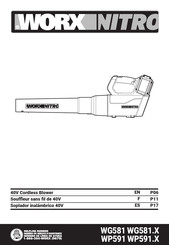 Worx Nitro WG581 Manual De Instrucciones