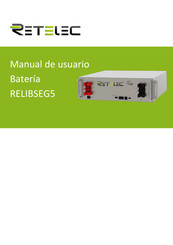 retelec RELIBSEG5 Manual Del Usuario