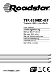 Roadstar TTR-8850ED+BT Manual De Instrucciones