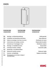 KWC EXOS Serie Instrucciones De Montaje Y Servicio