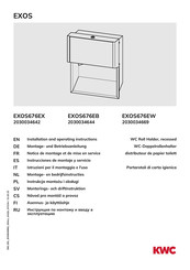 KWC EXOS Serie Instrucciones De Montaje Y Servicio