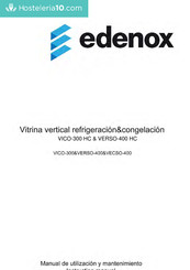 edenox VERSO-400 HC Manual De Utilización Y Mantenimiento