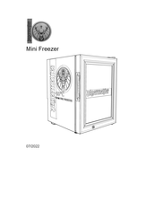 Jägermeister Mini Freezer Manual De Instrucciones