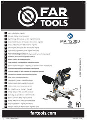 Far Tools MA 1200D Manual De Instrucciones