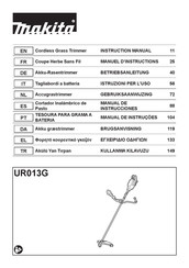 Makita UR013G Manual De Instrucciones