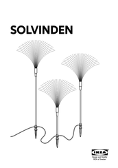 IKEA SOLVINDEN Serie Manual De Instrucciones