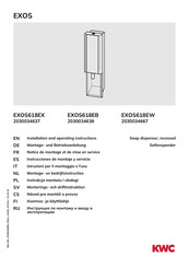 KWC EXOS Serie Instrucciones De Montaje Y Servicio
