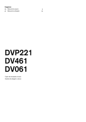 Gaggenau DVP 221 Manual De Usuario