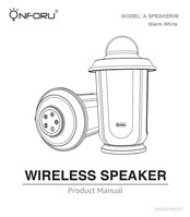 ONFORU A SPEAKER 06 Manual De Producto