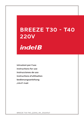 Indel B BREEZE T30 Instrucciones De Uso