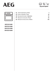 AEG BPK535160M Manual De Instrucciones