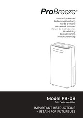 Probreeze PB-08 Manual De Instrucciones