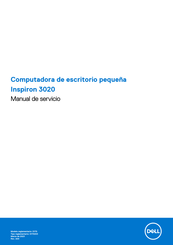 Dell Inspiron 3020 Manual De Servicio