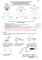 Ilumileds ILUEURTRIM6502W Manual De Instrucciones