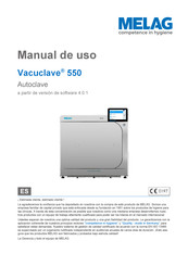 Melag Vacuclave 550 Manual De Uso