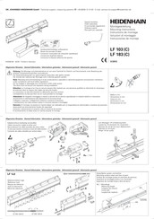 Heidenhain LF 103 Instrucciones De Montaje