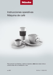 Miele CM 6560 Instrucciones Operativas