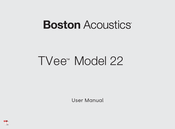 Boston Acoustics TVee 22 Manual Del Usuario