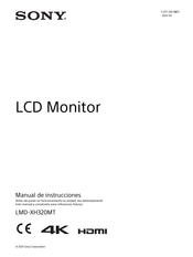 Sony LMD-XH320MT Manual De Instrucciones