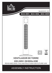 Homcom 824-003 Manual De Instrucciones