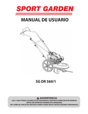 SPORT GARDEN SG DR 560 Manual De Usuario