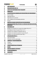 Powerplus POWX2090 Manual De Instrucciones