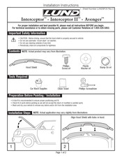 LUND Avenger Instrucciones De Instalación