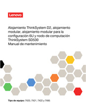 Lenovo ThinkSystem D2 Serie Manual De Mantenimiento