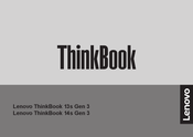 Lenovo ThinkBook 13s Gen 2 Manual De Instrucciones