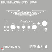 Ashdown Engineering CTM-200-RACK Manual Del Usuario