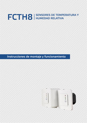 Sentera Controls FCTH8 Instrucciones De Montaje Y Funcionamiento