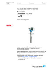 Endress+Hauser Levelflex FMP55 PROFIBUS PA Manual De Instrucciones Abreviado
