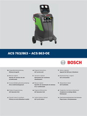 Bosch ACS 763 Manual Original