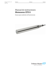 Endress+Hauser Memosens CFS51 Manual De Instrucciones