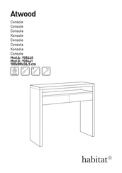 Habitat Atwood 908441 Manual De Instrucciones