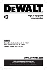 DeWalt DCS570 Manual De Instrucciones