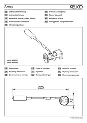 KEUCO Axess 35090 000137 Manual De Instrucciones De Uso