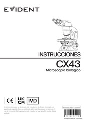 Evident CX43 Manual De Instrucciones