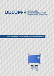 Sentera Controls ODCOM-R Instrucciones De Montaje Y Funcionamiento