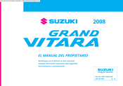 Suzuki Grand Vitara 2008 El Manual Del Propietario