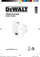 DeWalt DW089 Manual De Instrucciones