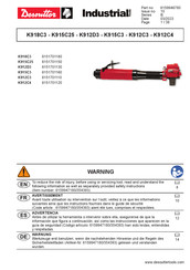 Desoutter K915C3 Manual De Instrucciones