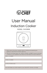 Commercial CHEF CHC18MB Manual De Usuario