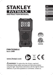 Stanley FATMAX FMHT82565-0 Manual De Instrucciones